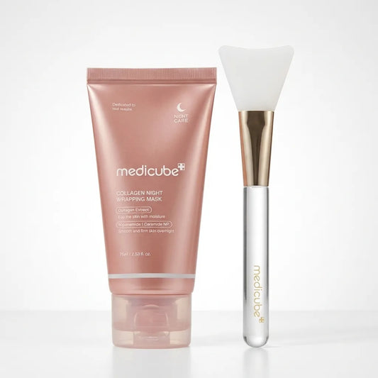 ماسك ميديكيوب الليلي بالكولاجين – اصحي على بشرة مشدودة ومتوهجة